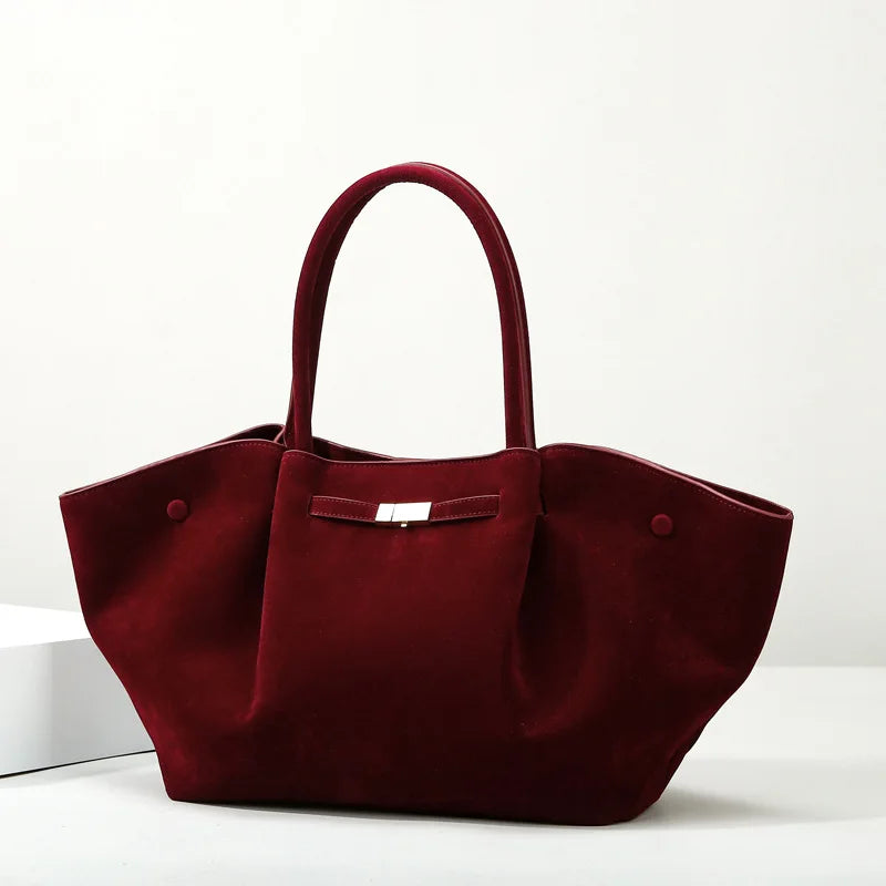 "Chlorella" Women's Designer Leather Tote Bag
