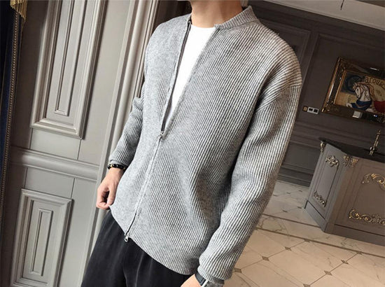 “Onto Better Things” Men’s Casual Designer Long Sleeve Sweater