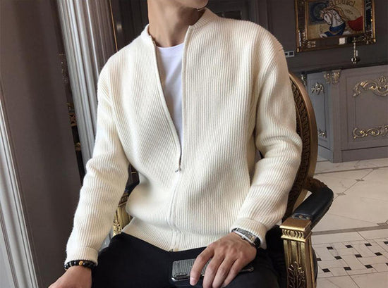 “Onto Better Things” Men’s Casual Designer Long Sleeve Sweater