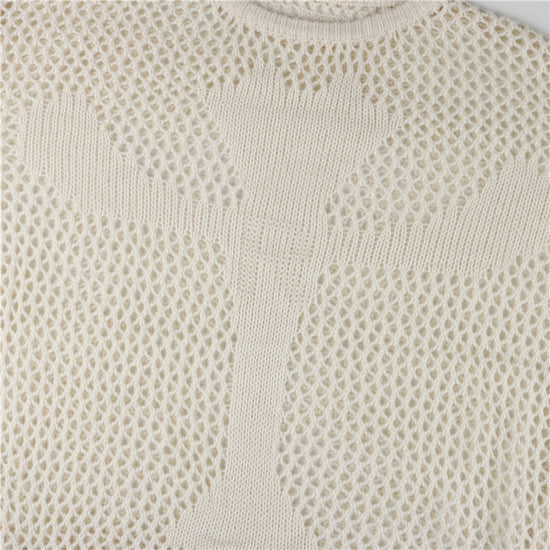 “Wonderlands” Women’s Vintage Y2K Style Long Sleeve Oversized See Through Top
