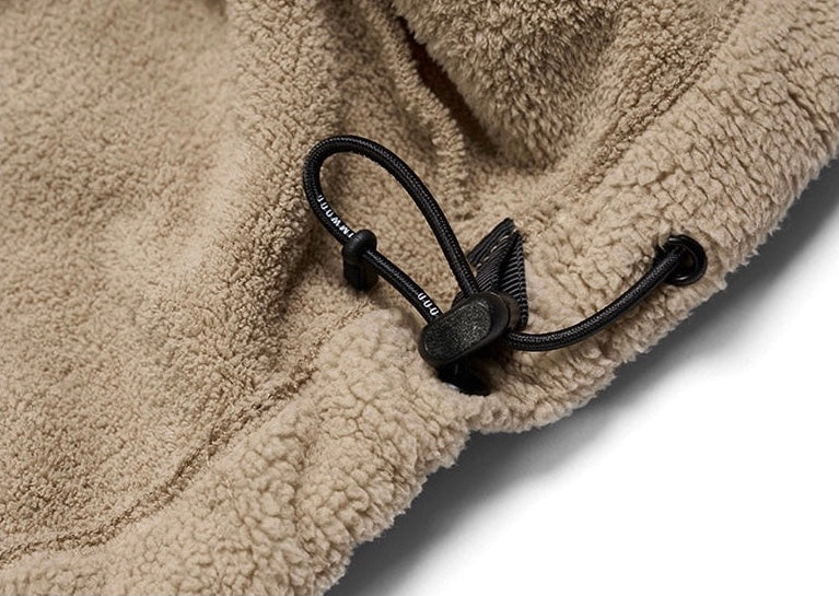 “December 91” Men’s Designer Oversized Winter Fleece Jacket