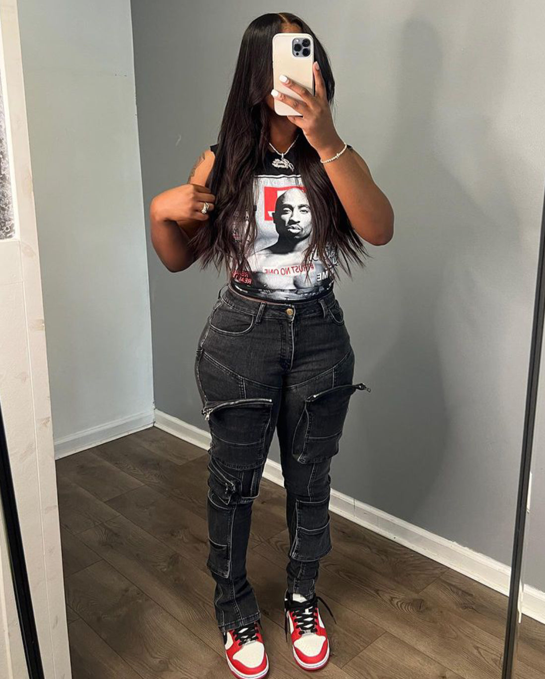 "Makaveli" Women's Y2K Style Graphic Print Tank Top