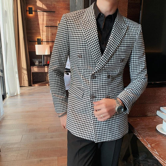 “Classic Man” Men’s Vintage Slim Fit Designer Suit