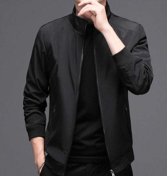 “Action” Men’s Long Sleeve Casual Designer Bomber Jacket
