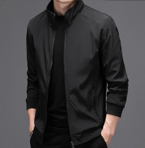 “Action” Men’s Long Sleeve Casual Designer Bomber Jacket
