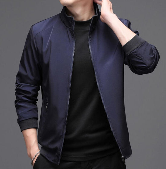 “Action” Men’s Long Sleeve Casual Designer Bomber Jacket