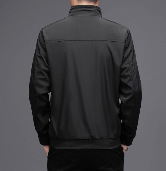 “Action” Men’s Long Sleeve Casual Designer Bomber Jacket
