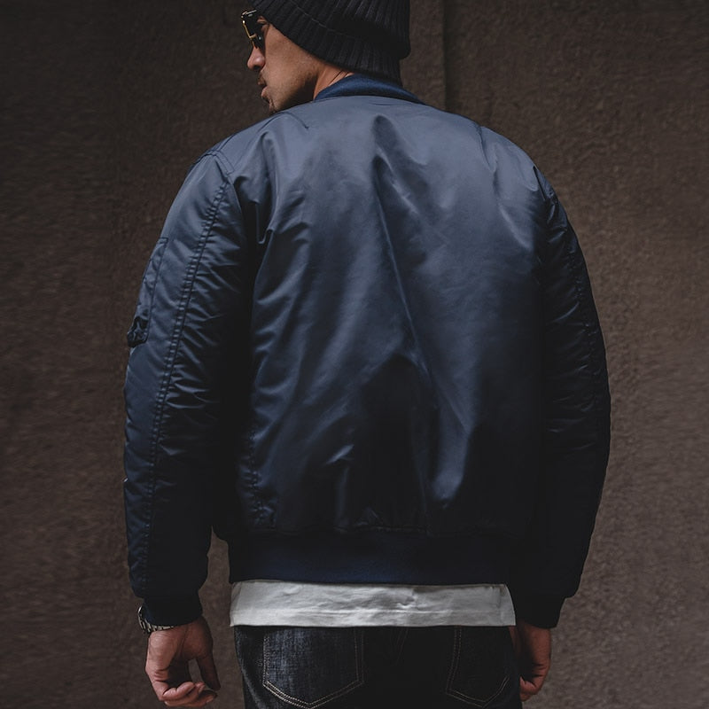 “Trapstar 2” Men’s Vintage Designer Military Style Bomber Jacket