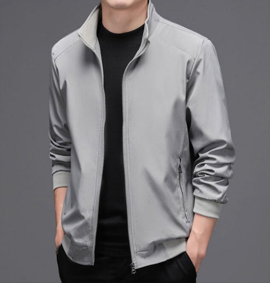“Action” Men’s Long Sleeve Casual Designer Bomber Jacket