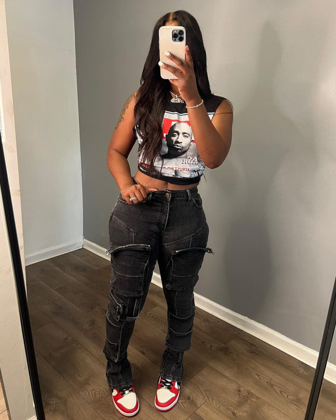 "Makaveli" Women's Y2K Style Graphic Print Tank Top