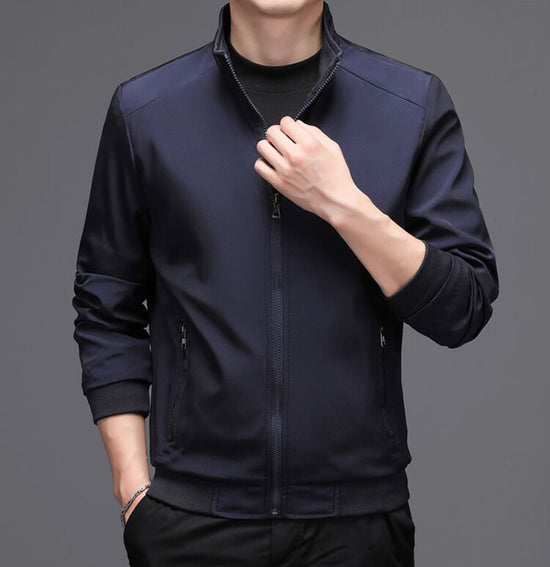 “Action” Men’s Long Sleeve Casual Designer Bomber Jacket