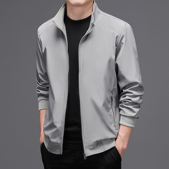 “Action” Men’s Long Sleeve Casual Designer Bomber Jacket