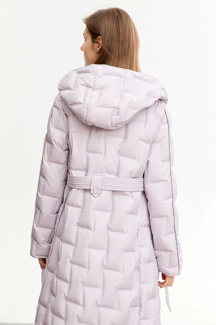 “Winter’s Tale” Women’s Minimalistic Hooded Winter Jacket
