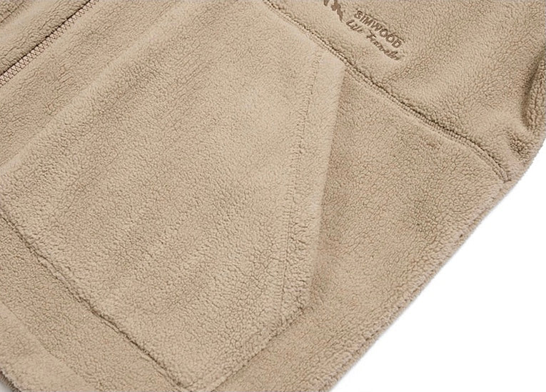 “December 91” Men’s Designer Oversized Winter Fleece Jacket