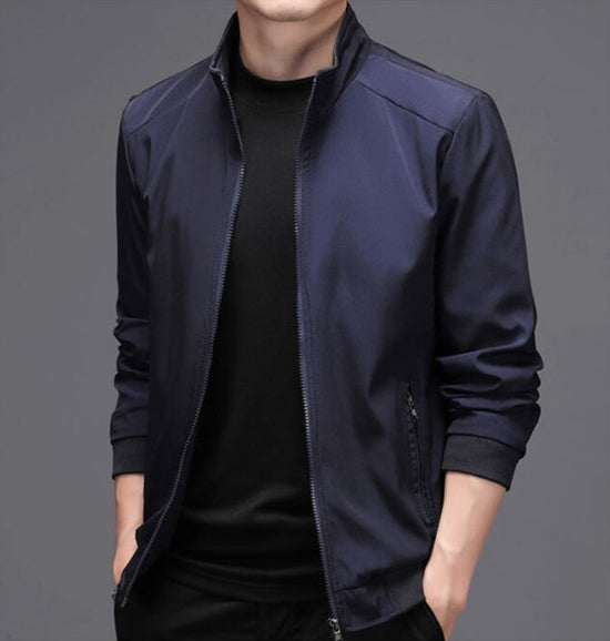 “Action” Men’s Long Sleeve Casual Designer Bomber Jacket