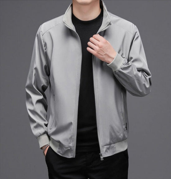 “Action” Men’s Long Sleeve Casual Designer Bomber Jacket