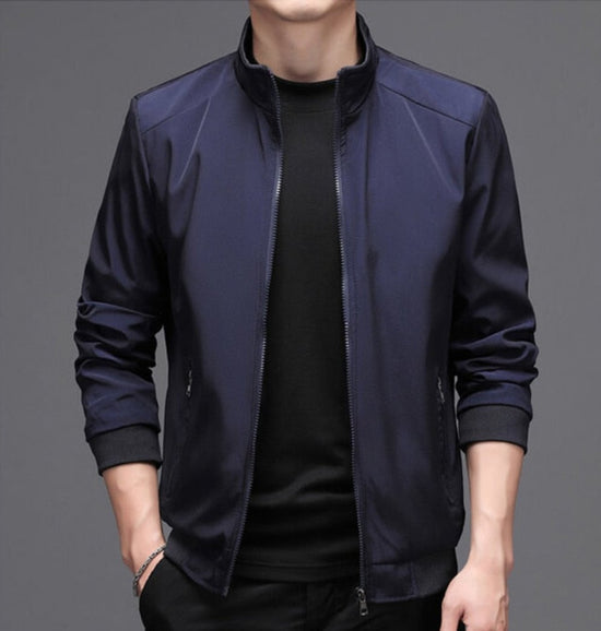 “Action” Men’s Long Sleeve Casual Designer Bomber Jacket