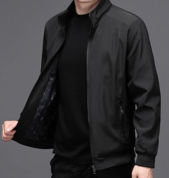 “Action” Men’s Long Sleeve Casual Designer Bomber Jacket