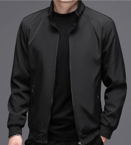 “Action” Men’s Long Sleeve Casual Designer Bomber Jacket