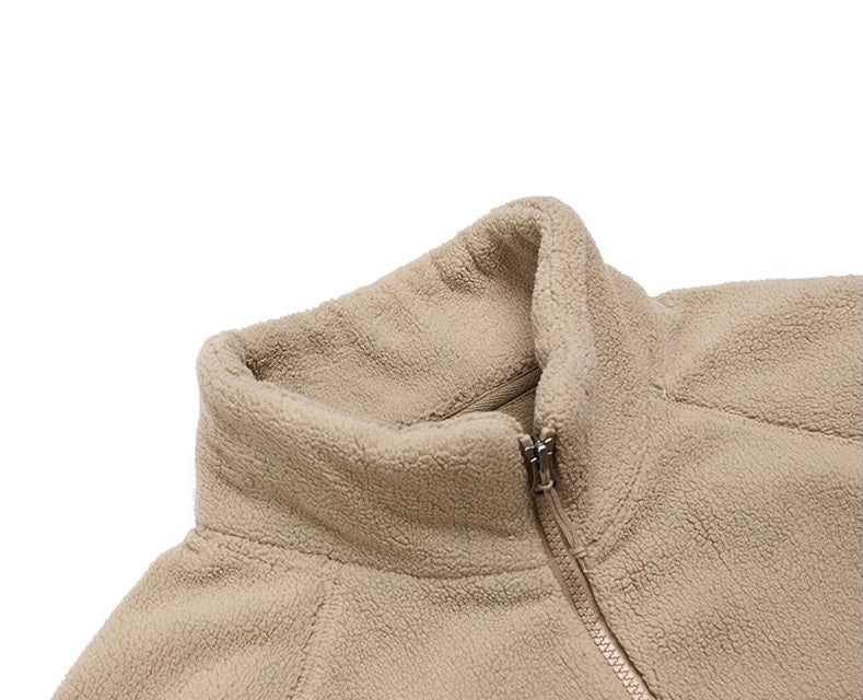 “December 91” Men’s Designer Oversized Winter Fleece Jacket