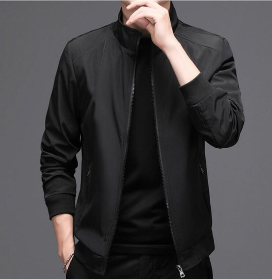 “Action” Men’s Long Sleeve Casual Designer Bomber Jacket