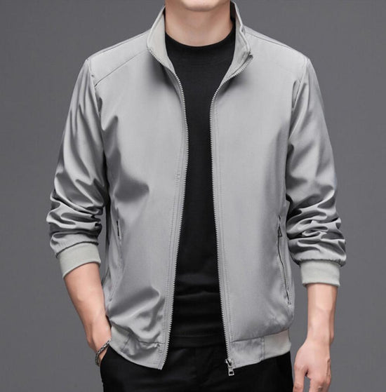 “Action” Men’s Long Sleeve Casual Designer Bomber Jacket