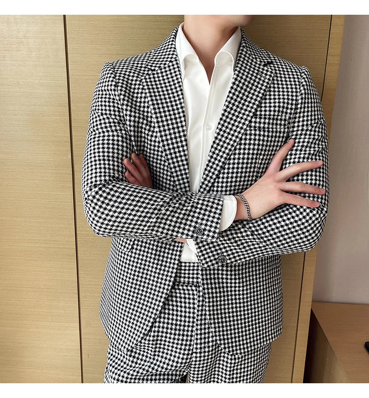 “The Rich” Men’s Designer 2 Piece Formal Business Suit