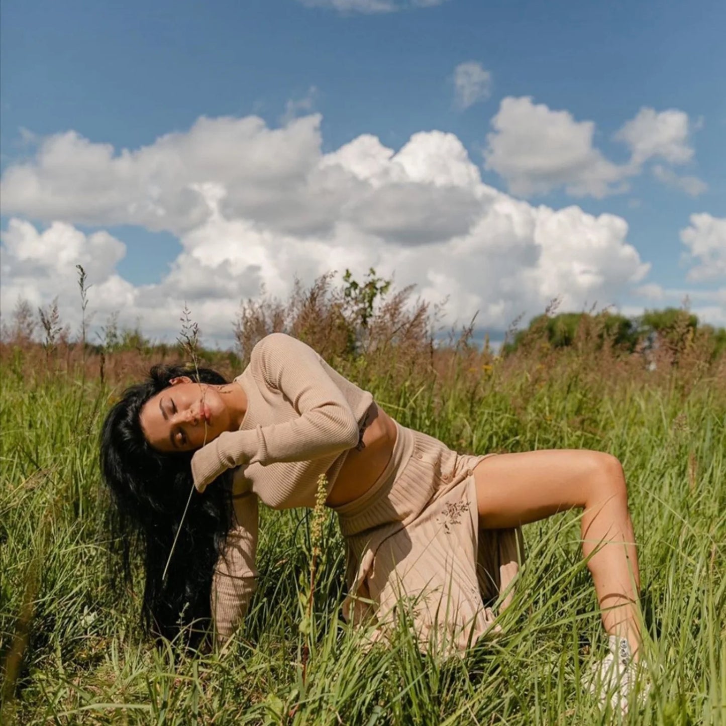 "Dreams" Sexy Cropped Two Piece Matching Outfit Set 2