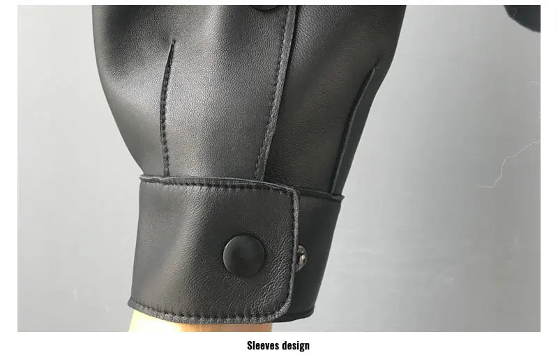 “Diamond” Women’s Sheepskin Designer Leather Jacket