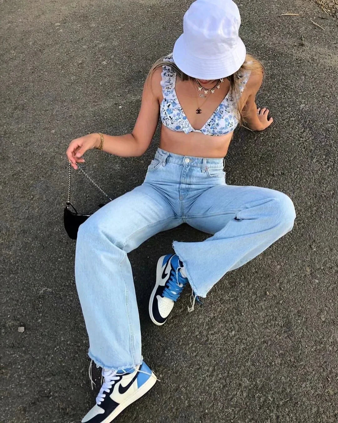 "Only For The Basics" Casual Straight Leg High Waist Boyfriend Jeans