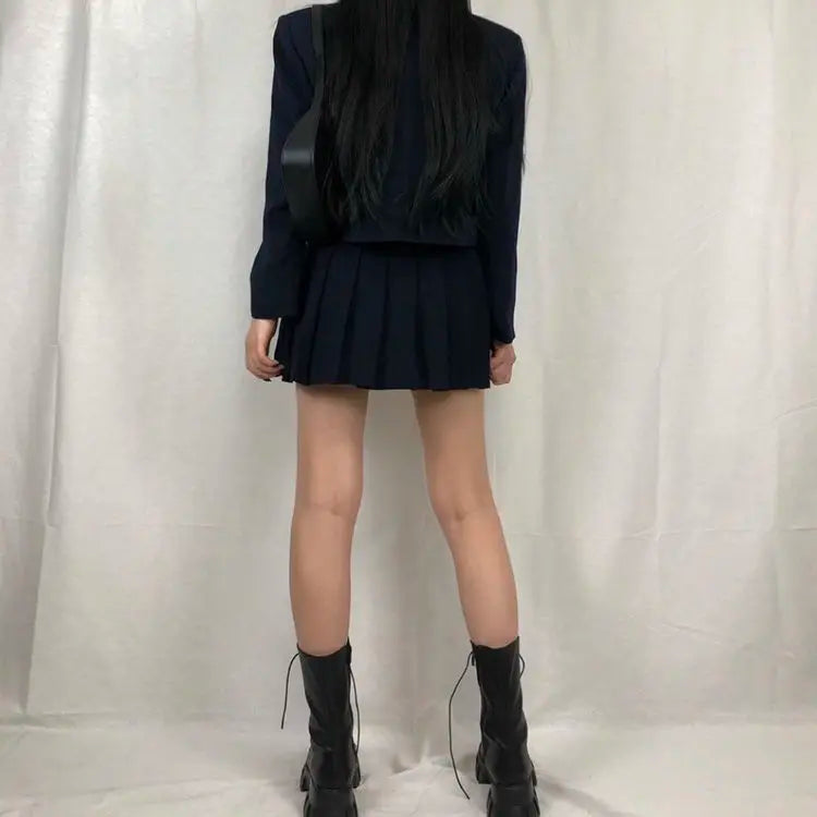 “Too Cute To Care” Women’s Designer Lace Up Mid Calf Chelsea Boots