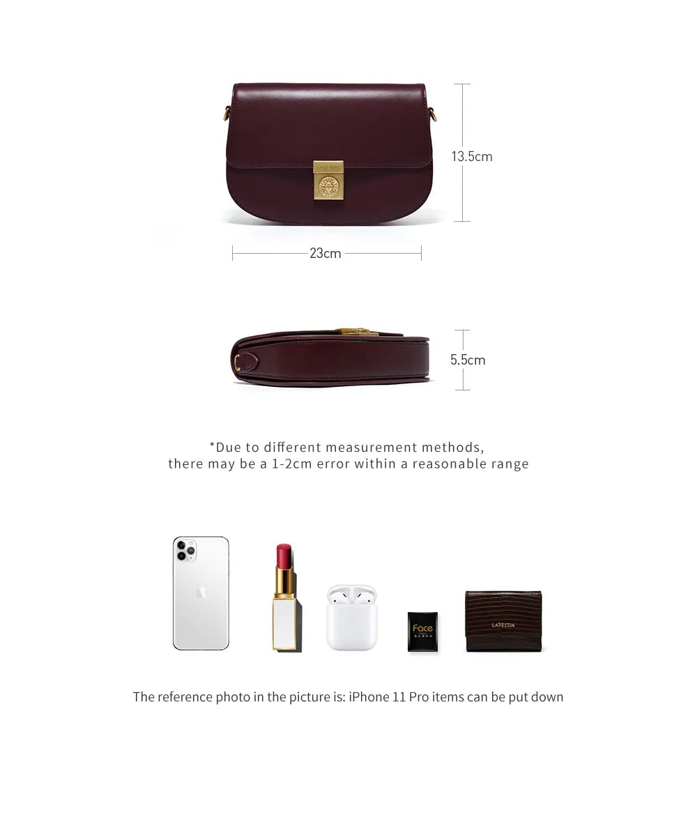 Sienna Single Strap Leather Handbag