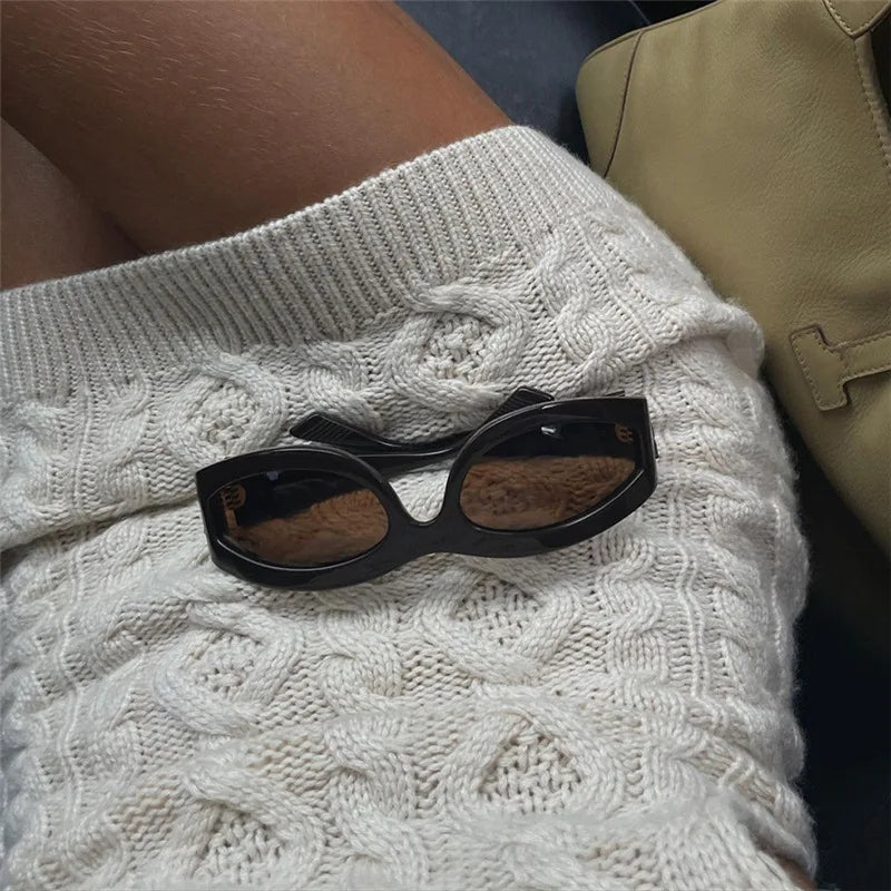 "Keep Me Interested" Knitted Backless Long Sleeve Mini Dress