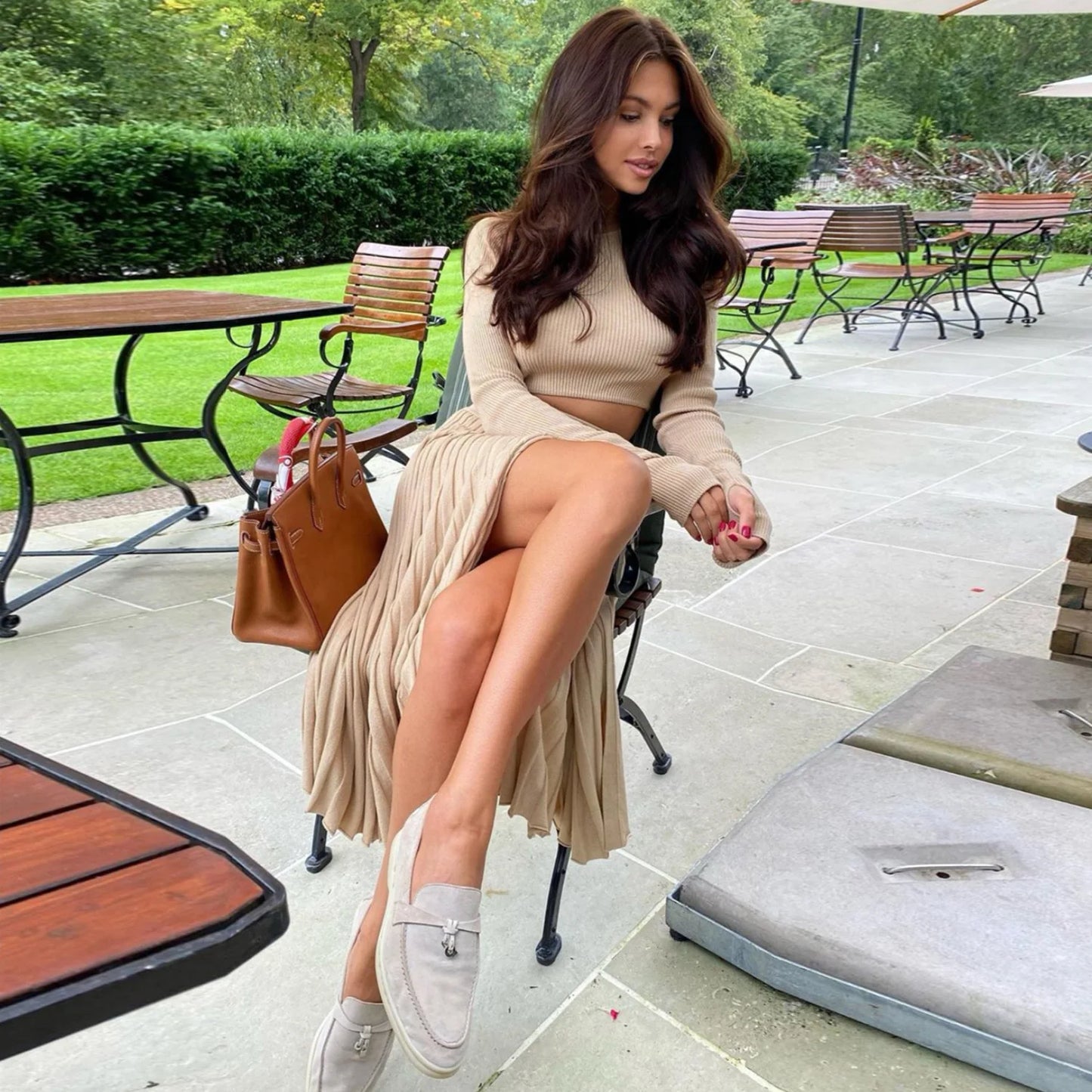 "Dreams" Sexy Cropped Two Piece Matching Outfit Set 2