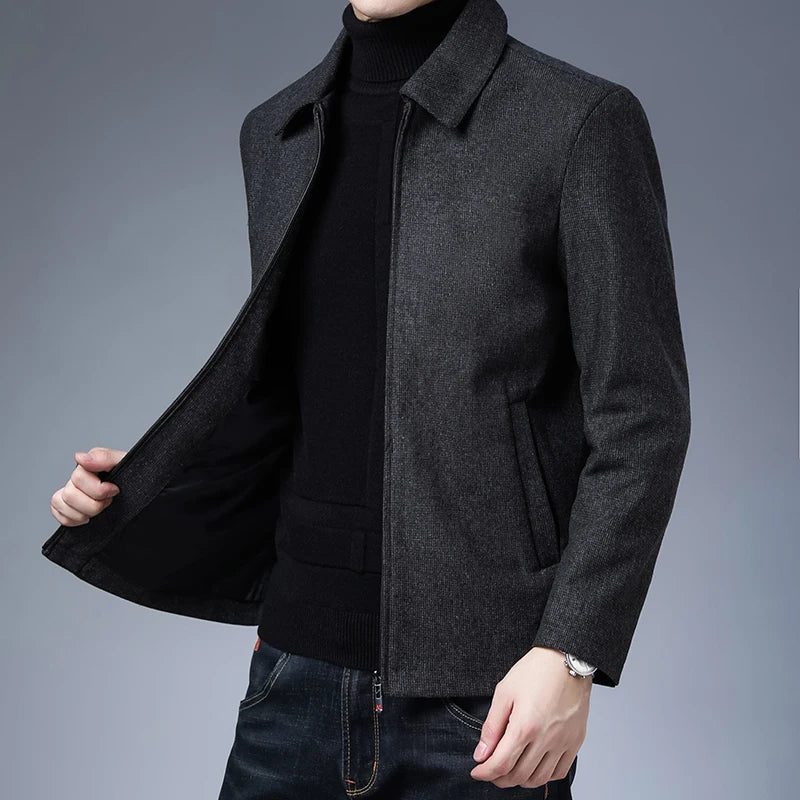 “Real Action” Men’s Casual Designer Windbreaker