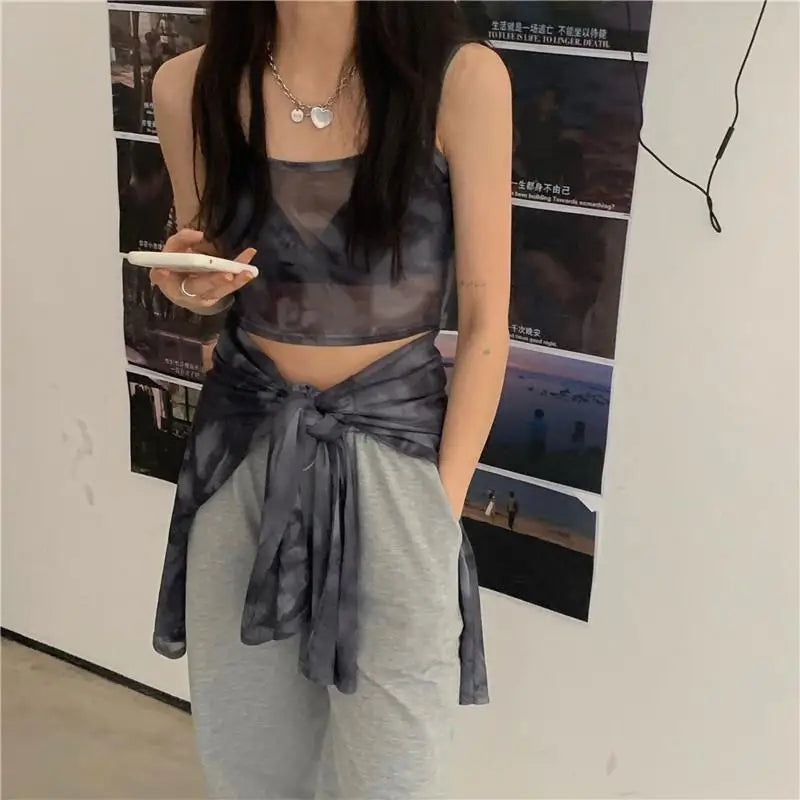 "Turn Me Dark" HIgh Street Style Long Sleeve Tops