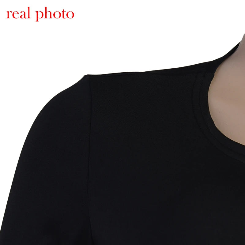 “On The House” Elegant Cut Out Long Sleeve Cocktail Dress