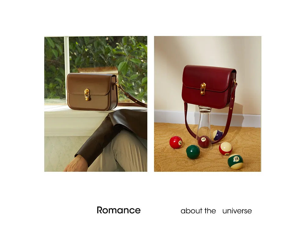 Designae’ Leather Crossbody Shoulder Bag