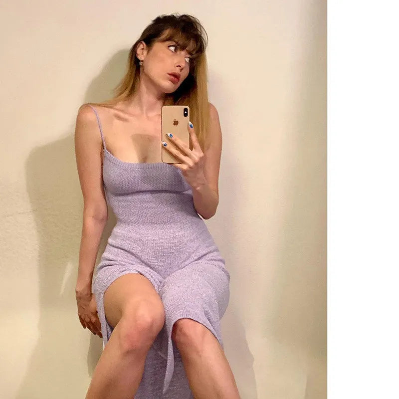 "Sequins" Sexy Lace Up Backless Party Dress