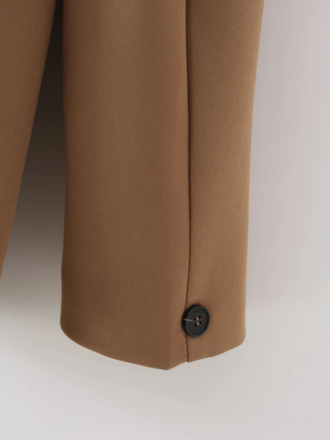 “I’m So Sly” Women’s Solid Double-Breasted Blazer