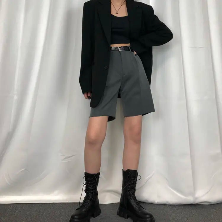 “Too Cute To Care” Women’s Designer Lace Up Mid Calf Chelsea Boots