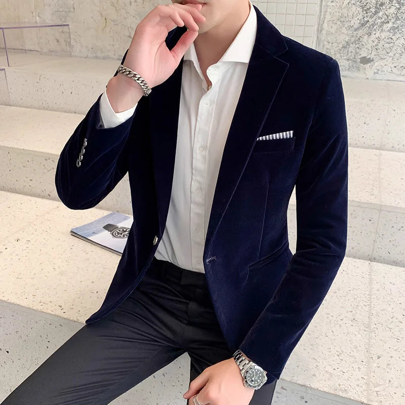 “Gemstone” Men’s Formal Designer Slim Fit Blazer