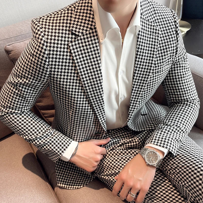 “The Rich” Men’s Designer 2 Piece Formal Business Suit