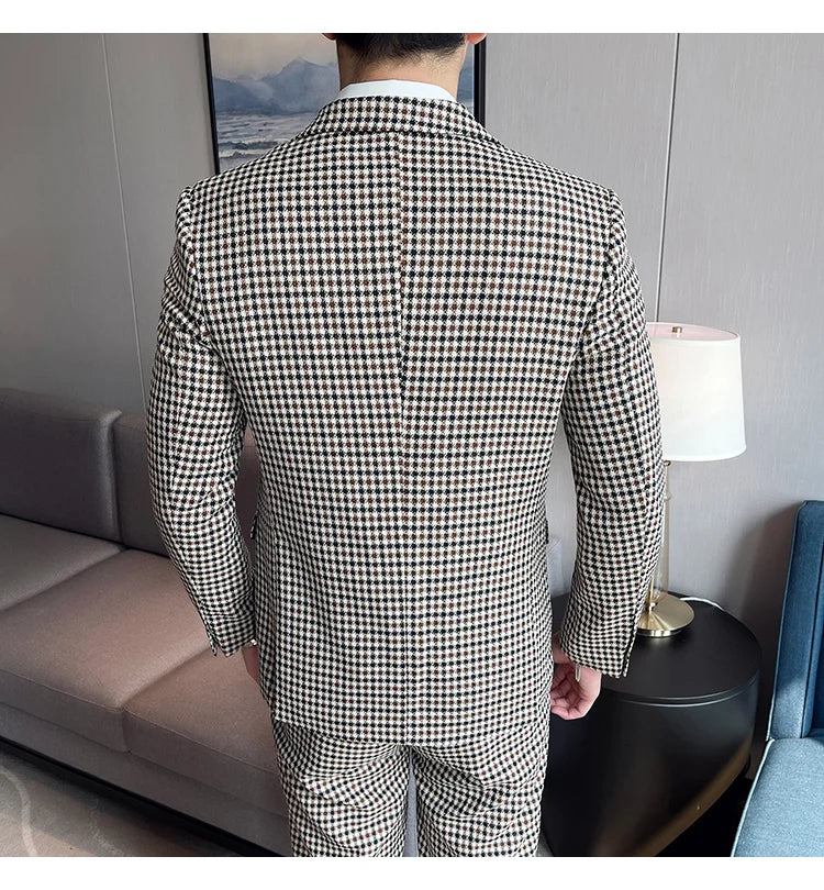 “The Rich” Men’s Designer 2 Piece Formal Business Suit