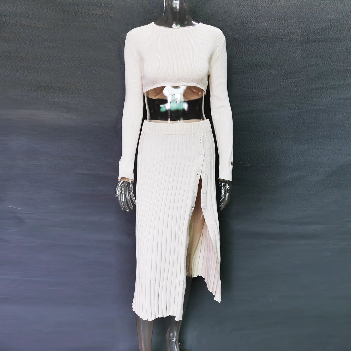 "Dreams" Sexy Cropped Two Piece Matching Outfit Set 2