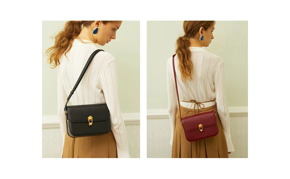 Designae’ Leather Crossbody Shoulder Bag
