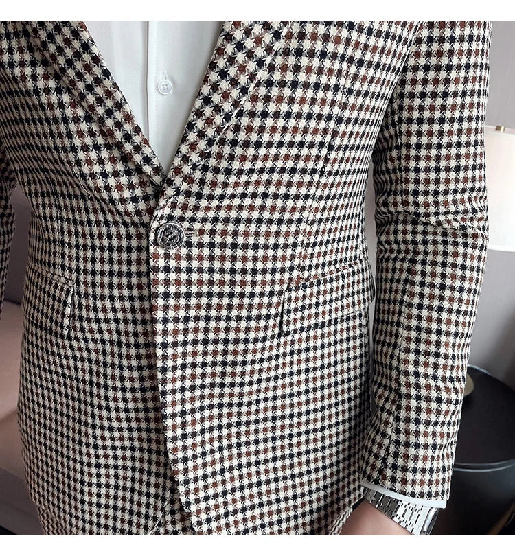 “The Rich” Men’s Designer 2 Piece Formal Business Suit