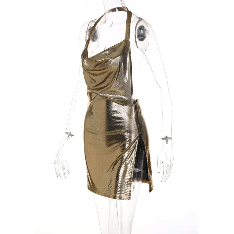 ”Darling” Sexy Backless Bodycon Mini Dress