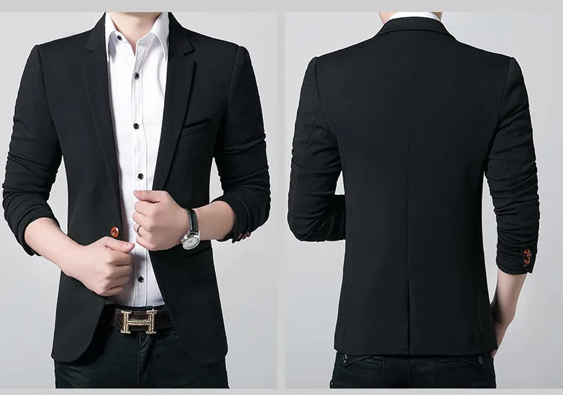 “Dean” Men’s Business Casual Designer Blazer