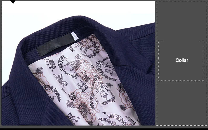 “Dean” Men’s Business Casual Designer Blazer